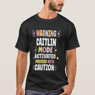 CAITLIN Personalized Women's Custom CAITLIN T-Shirt