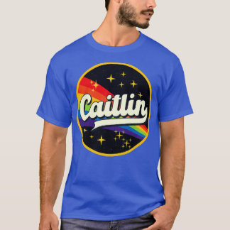 Caitlin Rainbow In Space Vintage Style T-Shirt