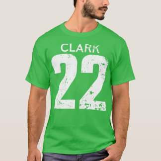 Caitlin White Distressed Jersey Number 22 TShirt