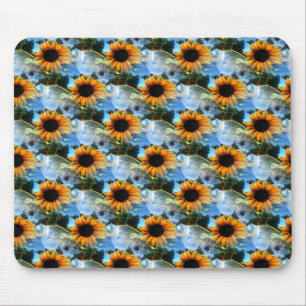 Caitlin's Sunflowers.... Mouse Pad
