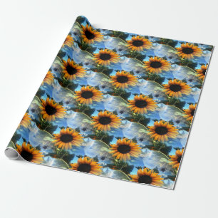 Caitlin's Sunflowers.... Wrapping Paper