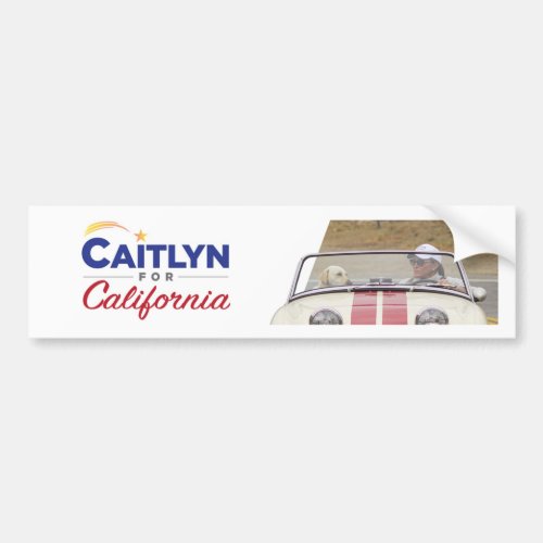 Caitlyn for California Bumper Sticker