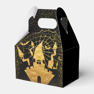 Caja de regalo negra para Halloween Favor Boxes