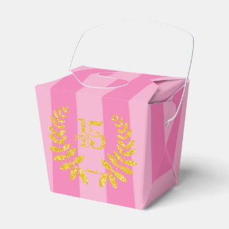 Caja para recuerdo de 15 años favor boxes