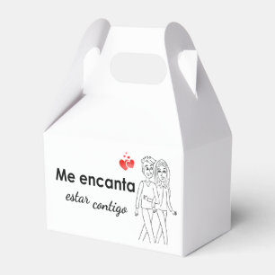 Caja para regalos favor boxes