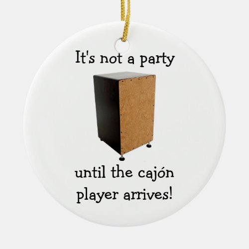 CAJON Christmas ornament