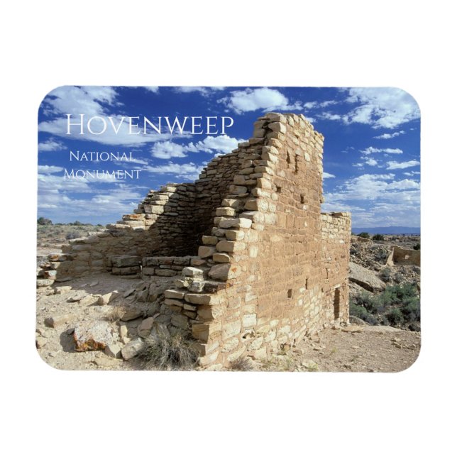 Cajon Unit Ruins, Hovenweep National Monument, UT Magnet (Horizontal)