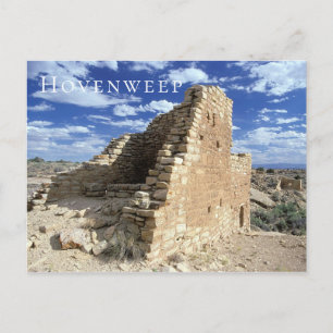 Cajon Unit Ruins, Hovenweep National Monument, UT Postcard
