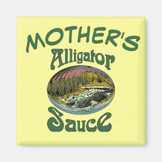 Cajun Alligator Sauce Magnet
