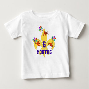 Cajun Baby Birthday Milestone Baby T-Shirt