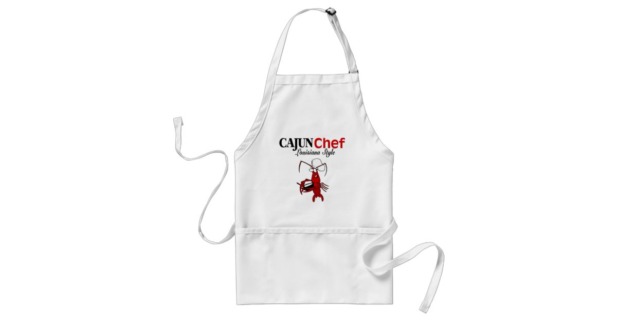 Cajun Chef Adult Apron Zazzle
