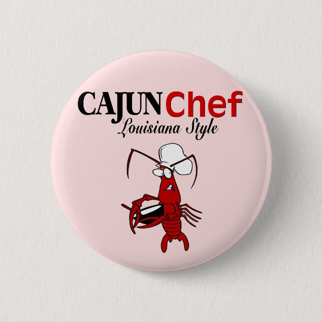 Cajun Chef Button (Front)
