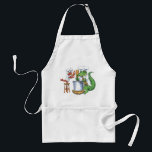 Cajun Cook Adult Apron<br><div class="desc">One Chef Sous Chef created by Craig Routh</div>