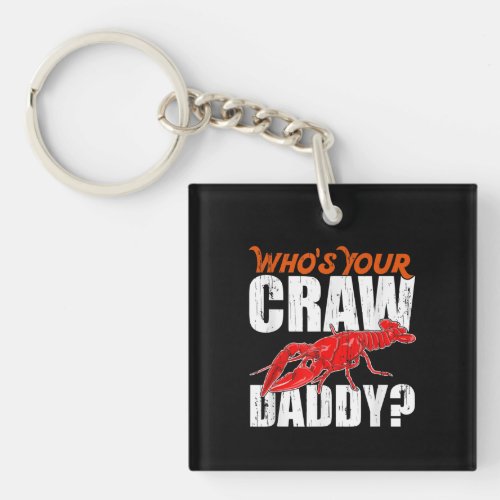 Cajun Crawfish Crawdaddy Crayfish Gift Lover Keychain