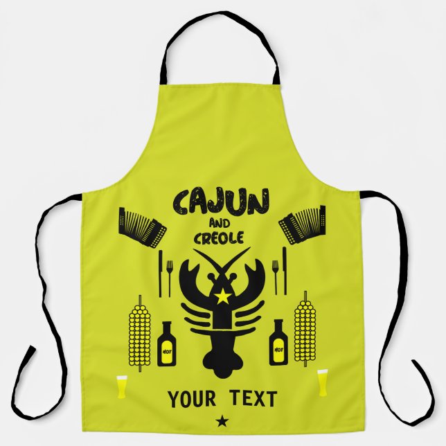 Cajun & Creole Cooks Apron (Front)