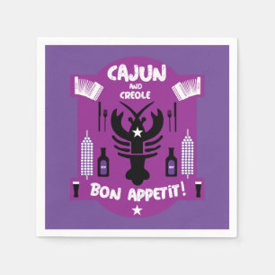 Cajun & Creole Cooks Napkins