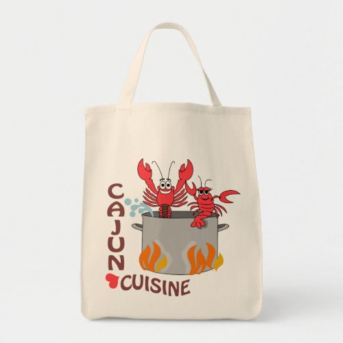 Cajun Cuisine Tote Bag