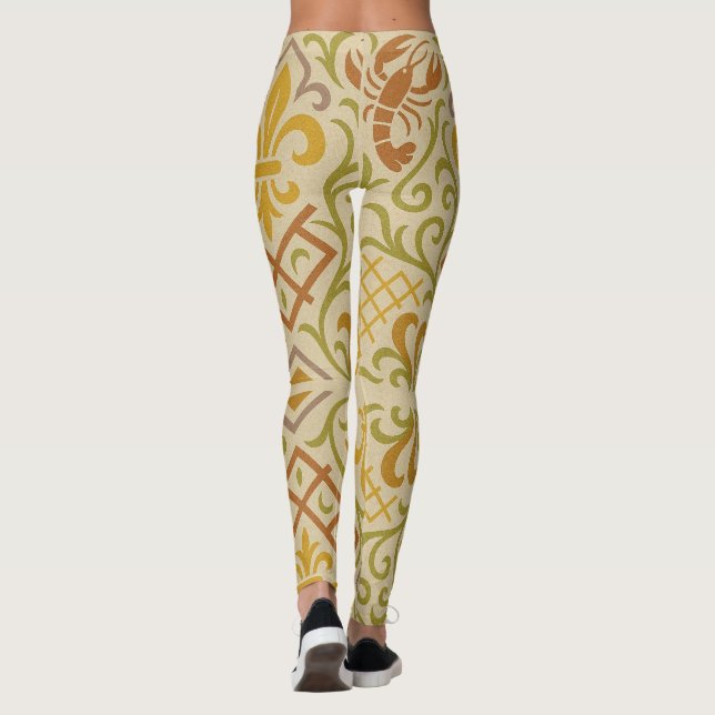 Cajun Culture Leggings (Back)