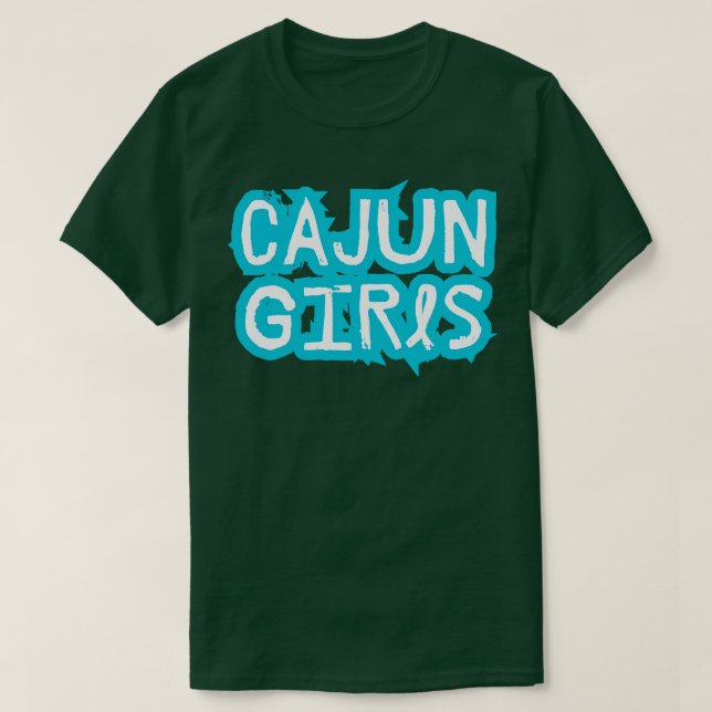 Cajun Girls TShirt (Design Front)