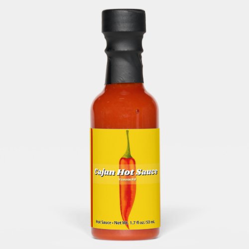 Cajun Hot Sauce _ 17oz Bottle 