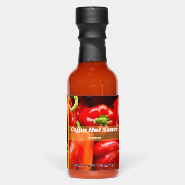 Cajun Hot Sauce - 1.7oz Bottle (Front)