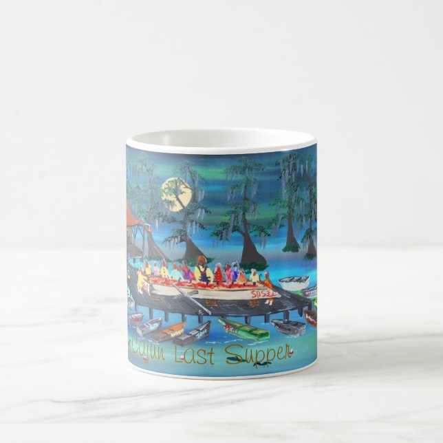 CAJUN LAST SUPPER COFFEE MUG (Center)