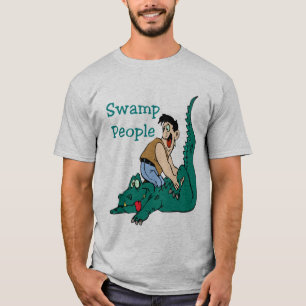 Cajun Massage, Alligator, Swamp People T-Shirt