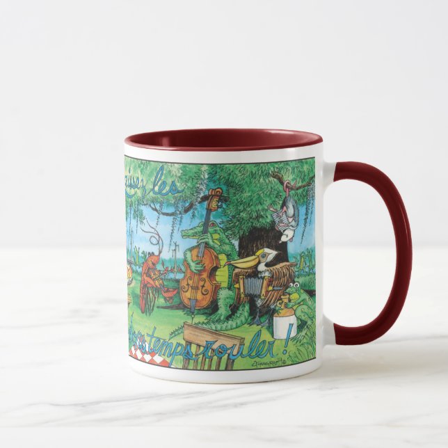 Cajun music Mug (Right)