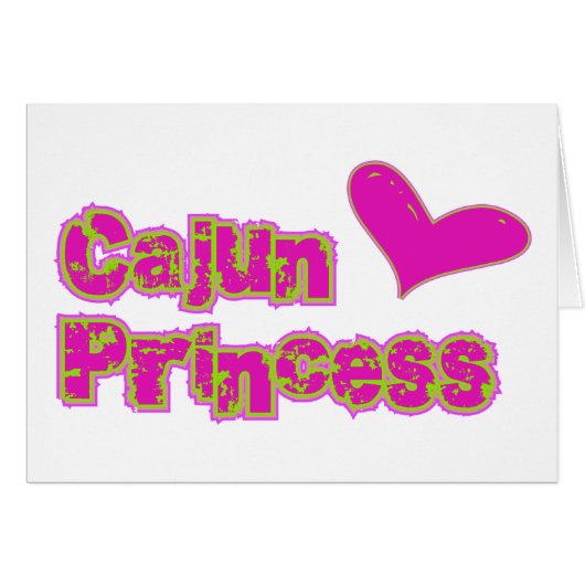 Cajun Princess Cards (Front Horizontal)