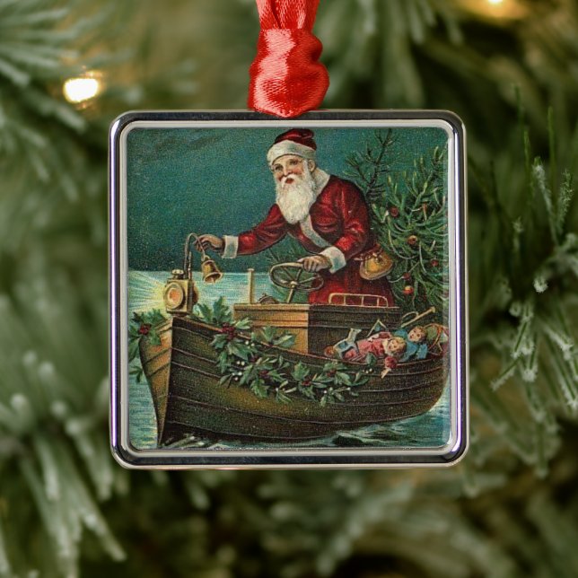 Cajun Santa Christmas ornament (Tree)