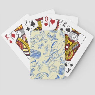 Cajun Seafood Boil – Southern Coastal Food Art Poker Cards