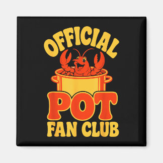 Cajun seafood festival funny crawfish boil magnet