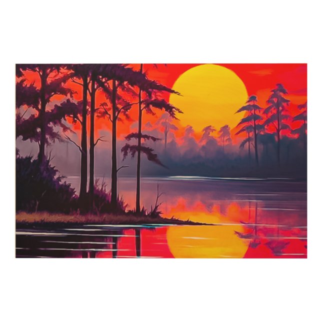 Cajun Style  Wood Wall Art (Front)