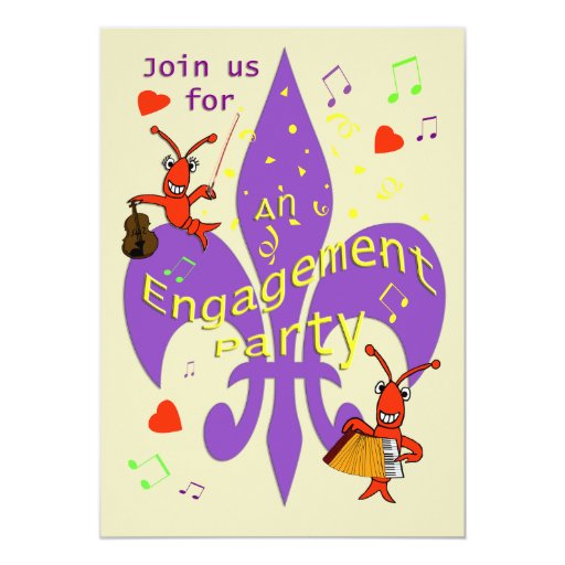 Cajun Themed Party Invitations 3