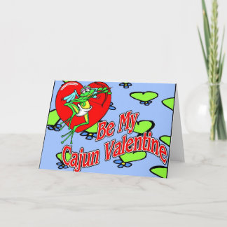 Cajun Valentine Holiday Card