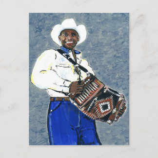 Cajun Zydeco Music Postcard