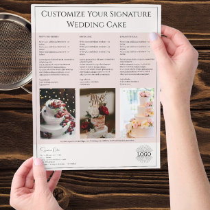 Cake Advertising Flyer