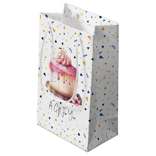 Cake and Confetti Gift Bag