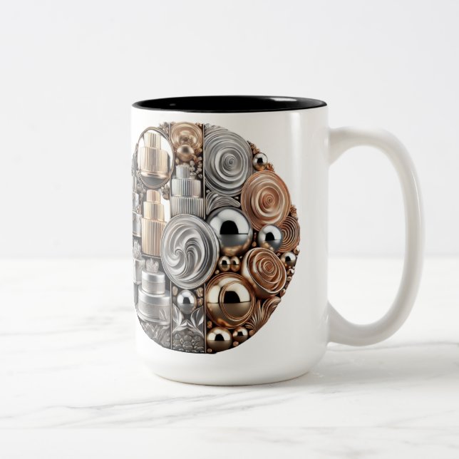 Cake Baker's, A Blend of Style and Function Two-Tone Coffee Mug (Right)