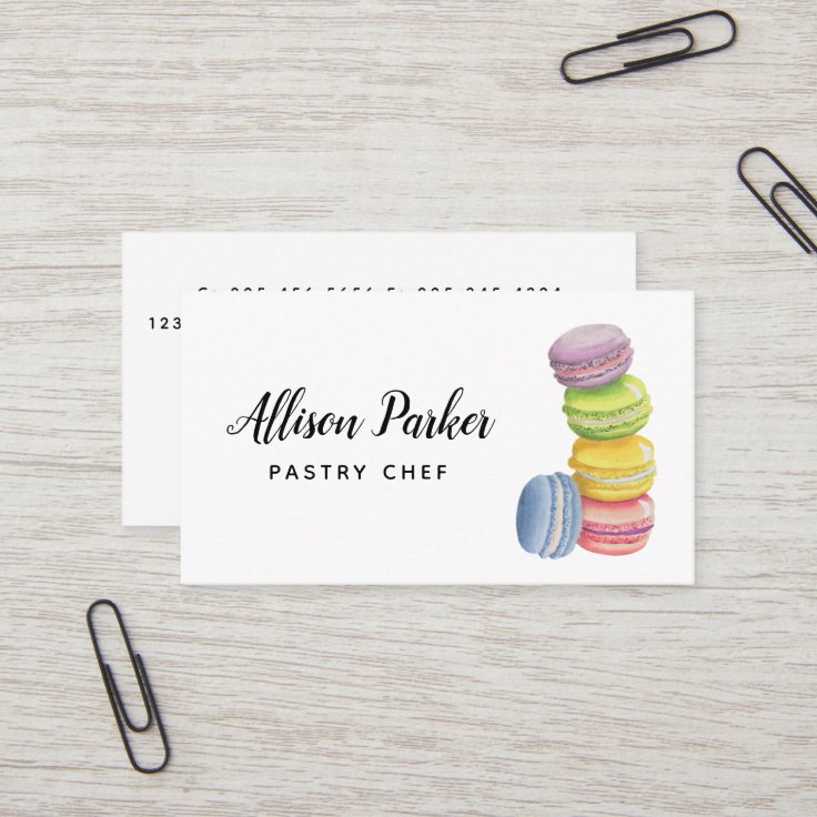 Cake / Bakery Business Card Zazzle