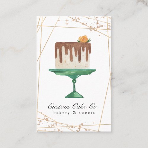 Cake  Bakery Business Card