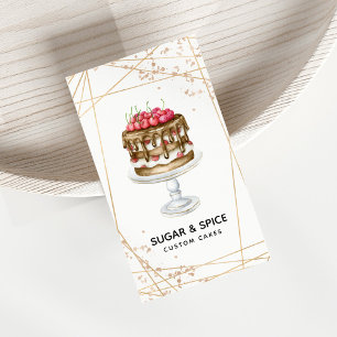 Cake / Bakery Business Card