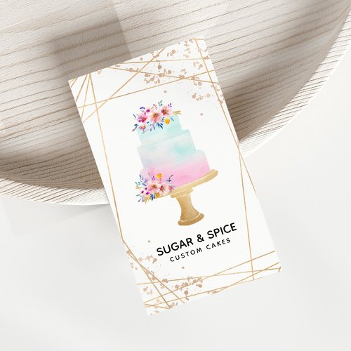 Cake  Bakery Business Card