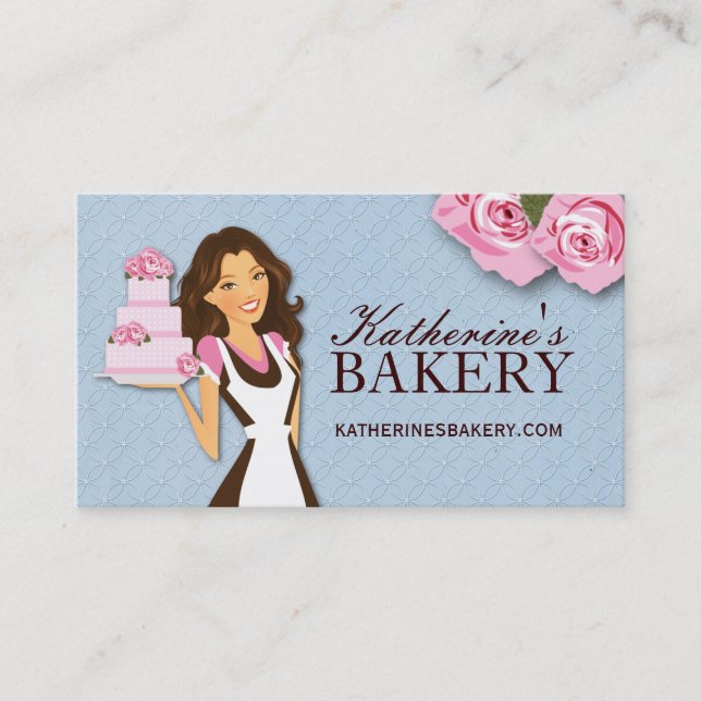 Cake Bakery Business Cards (Front)