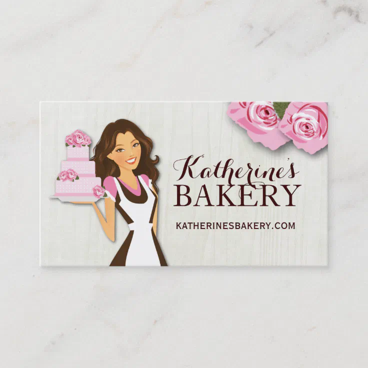 Cake Bakery Business Cards Zazzle