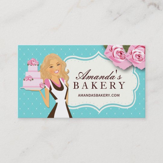 Cake Bakery Business Cards