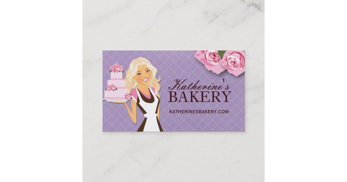 Cake Bakery Business Cards