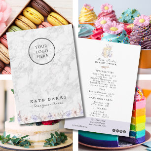 Cake Bakery Cafe Restaurant Marble Menu Price List