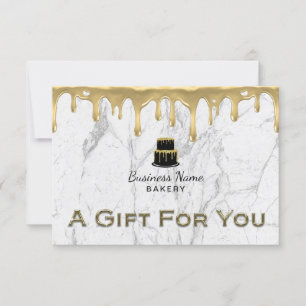 Cake Bakery Gold Drip Icing Pastry Chef Marble