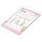 Cake Bakery Pink Order Form Notepad